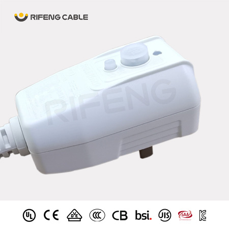 第?代2插(2P)不可拆線漏電保護插頭